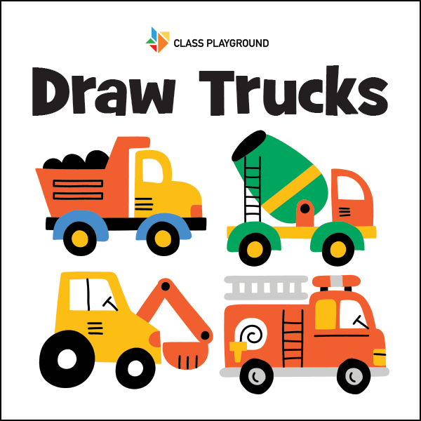 book cover for draw trucks book