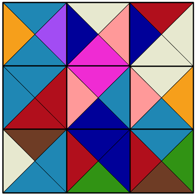 diamond shapes puzzle