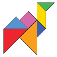 Medieval Chinese Tangram Puzzle (Distance Learning Compatible) in 2023